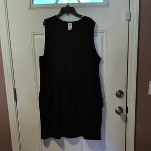 Elegant Black Sleeveless Mini Dress